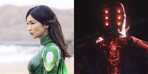 Eternals Star Gemma Chan Shares New BTS Look At Sersi And More Heroes