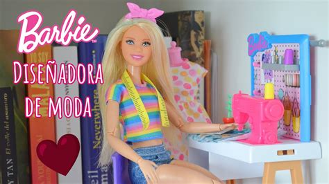 La Barbie Diseñadora de Moda El playset de mis sueños Trae