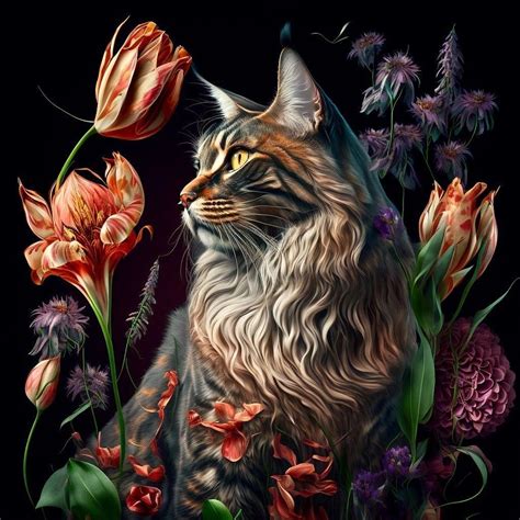 Pin By Annella Malinicheva On In Fancy Cats Fantasy Art