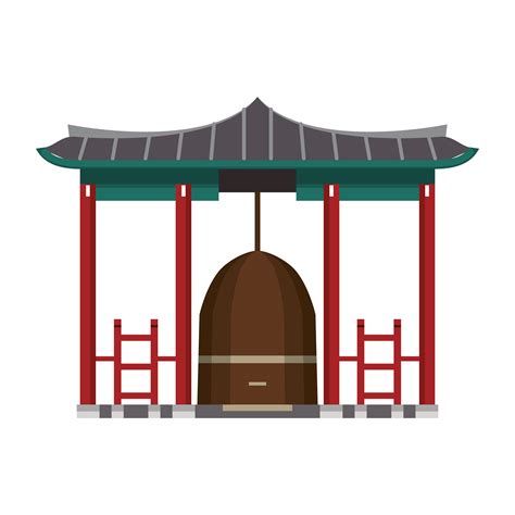 Asian gate cartoon isolated icon 1525998 Vector Art at Vecteezy