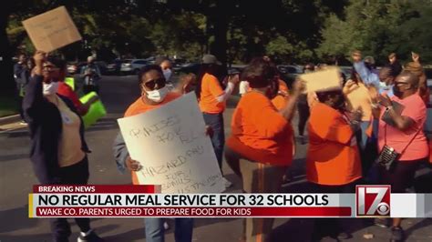 Families At 30 Wake County Schools Warned About Threat Of No Meals