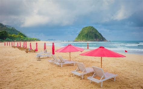 Pulau Merah Pantai Pulau Di Pantai