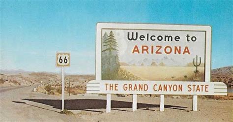 *Postcard Gems: Welcome to Arizona