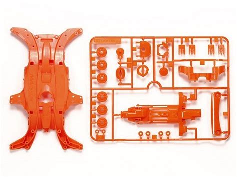 Tamiya Ma Fluorescent Color Chassis Setorange Japan New Zipang Hobby