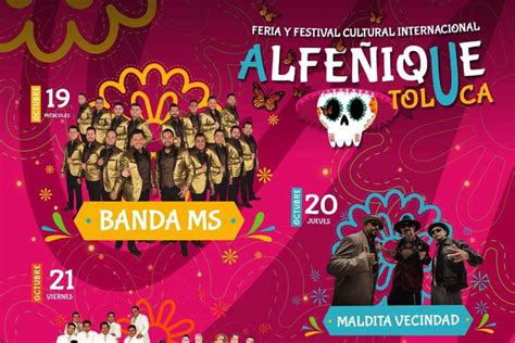 Banda Ms Y Maldita Vecindad En Festival Del Alfe Ique Toluca Lado Mx