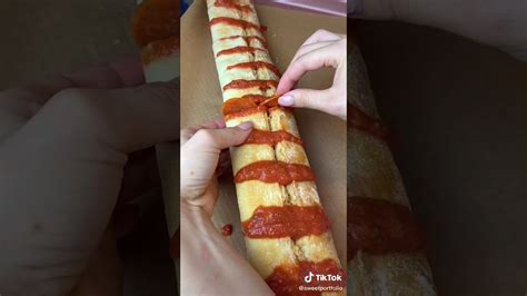 Pizza Bread Tik Tok Recipes 2 Youtube