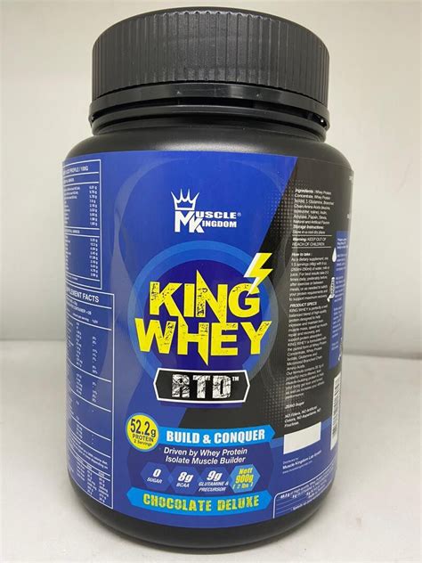 Local Ready Stocks Halal Certified Muscle Kingdom King Whey