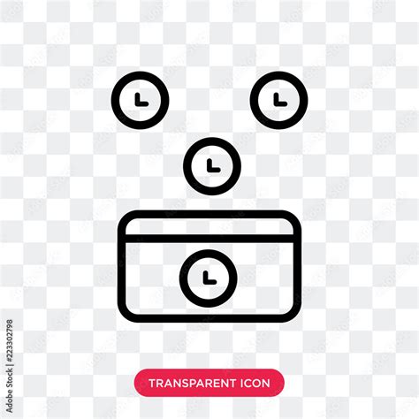 Savings vector icon isolated on transparent background, Savings logo ...