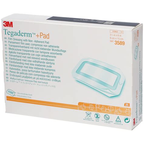 3M Tegaderm Pad Pansement Transparent Avec Compresse Absorbante