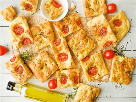 Roasted Garlic Tomato And Rosemary Focaccia Accent Catering