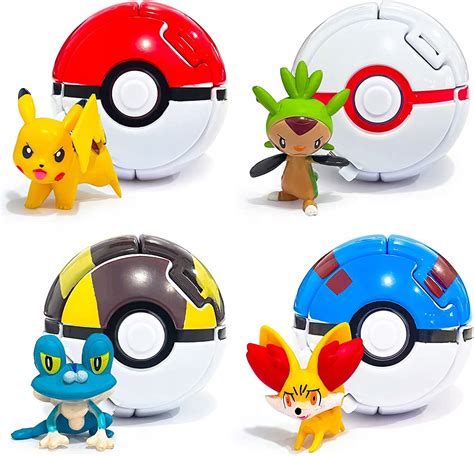 POKEMON GO 4 SZT POKEBALL ZABAWKA FIGURKI GRATIS 12796341684 Allegro Pl