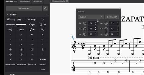 MuseScore 4 2 Adds More Guitar Features And Improves Scores With Parts