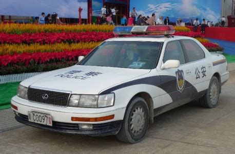 Lexus LS400 police car from China - CarNewsChina.com