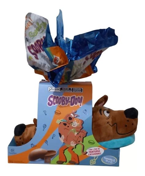 Ovo De Pascoa Pantufa Scooby Doo P 160g Cacau Show Mebuscar Brasil