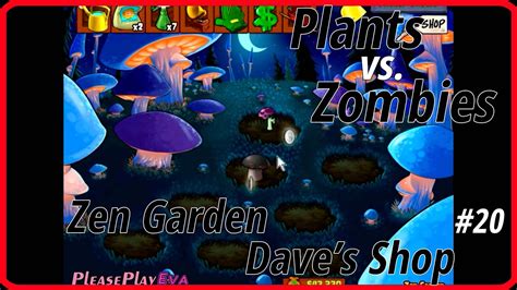 Plants Vs Zombies Gameplay Walkthrough Zen Garden And Dave S Shop No Commentary Youtube