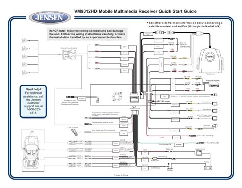 Jensen Car Audio Wiring Diagrams