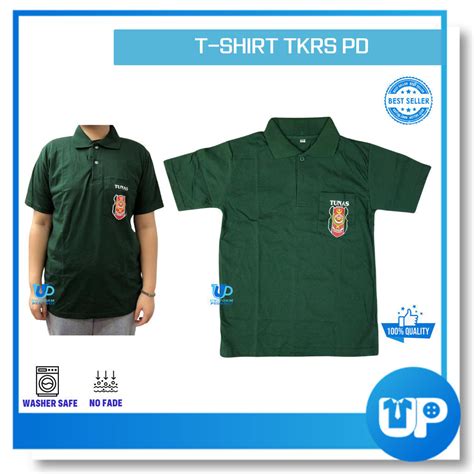 TKRS Tshirt Tunas Kadet Remaja Sekolah Lengan Pendek Baju T Shirt