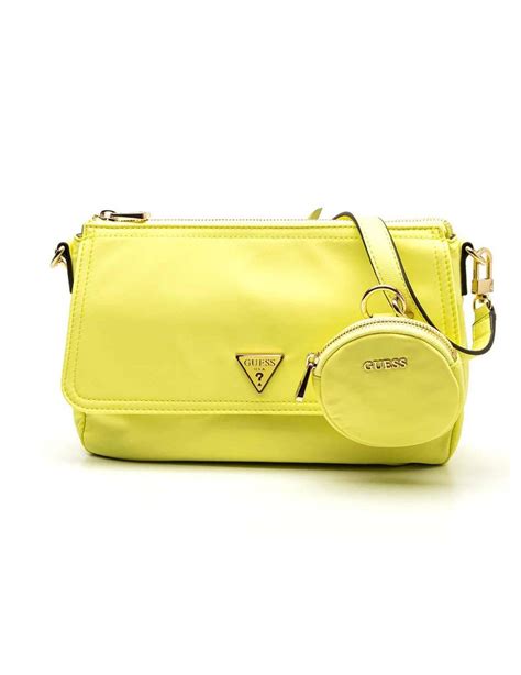 Bolso Guess Eco Gemma Verde Lima Para Mujer