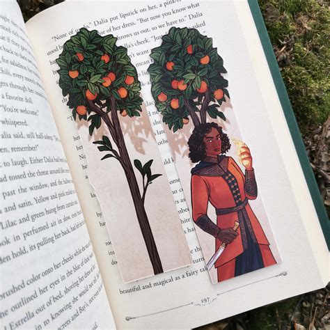 Priory Of The Orange Tree Bookmarks Laya Rose Art