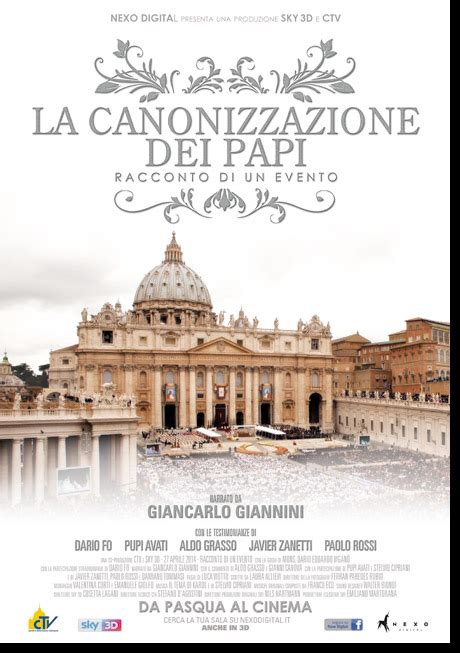 La Canonizzazione Dei Papi Cinema Oratorio Romano