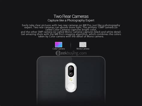 LEAGOO M8 PRO 5.7 Inch 2GB 16GB Smartphone - Gray