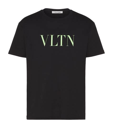 Mens Valentino Garavani Multi VLTN Logo T Shirt Harrods UK