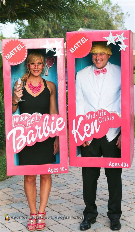 Middle Aged Barbie And Mid Life Crisis Ken Couple Costume Halloween Costume Contest Cool