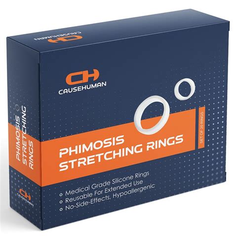 Buy Causehuman Phimosis Stretching Rings Set 20 Rings Medical Grade