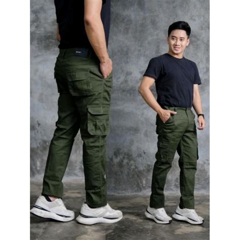 Jual CELANA CARGO PANJANG PRIA UKURAN 27 38 PREMIUM QUALITY SLIMFIT