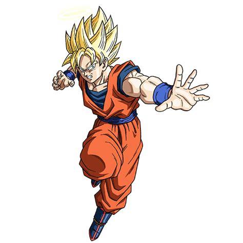 Goku Ssj Aureole Render [sdbh World Mission] By Maxiuchiha22 On