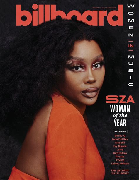 Pop Crave On Twitter Sza Looks Gorgeous On The Cover Of Billboard As