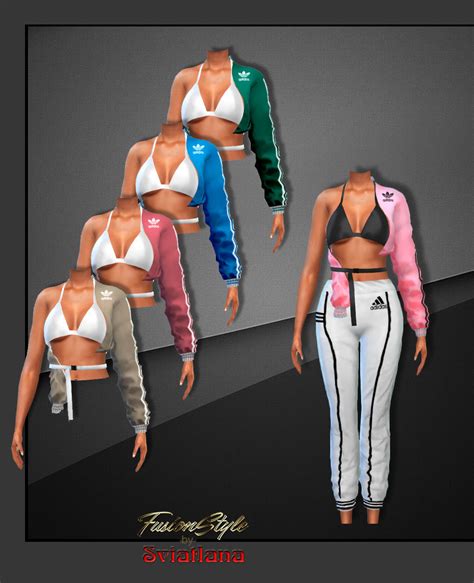 FusionStyle By Sviatlana The Adidas Set Top Bra Adidas 20 Colors