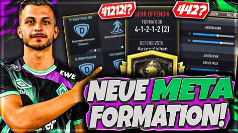 FIFA 22 WOW NEUE OP META TAKTIK FORMATION ANWEISUNGEN YouTube