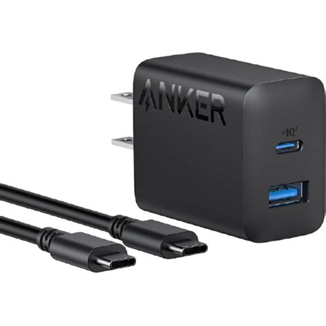 Củ sạc Anker 20W 2 cổng Type C - USB-A