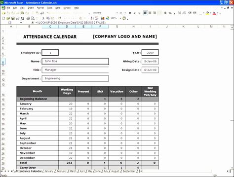 8 attendance Sheet format - SampleTemplatess - SampleTemplatess