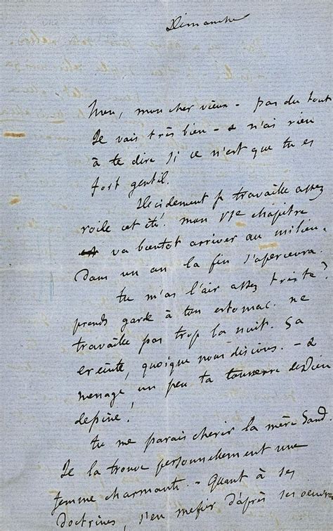 21 août 1859 de Gustave Flaubert à Ernest Feydeau Centre Gustave