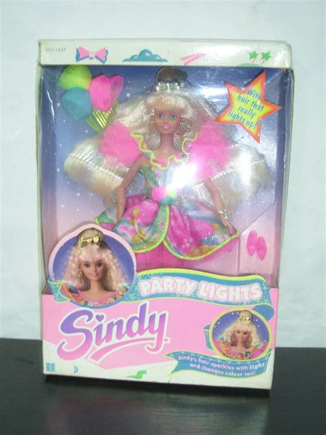 1991 Vintage Sindy Doll Party Lights Mib Hasbro Rare Ebay Sindy Doll