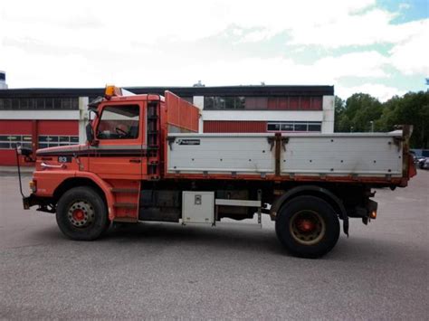 Flakbil Lastbil Tippbil Scania T93 Hl 4x2 For Sale Retrade Offers Used