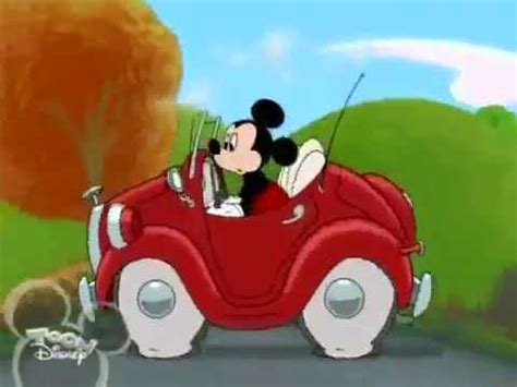 Mickey Mouse Cartoon Car