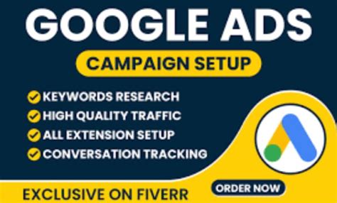 Setup And Manage Your Google Ads Ppc Campaign By Pratikjagtap222 Fiverr