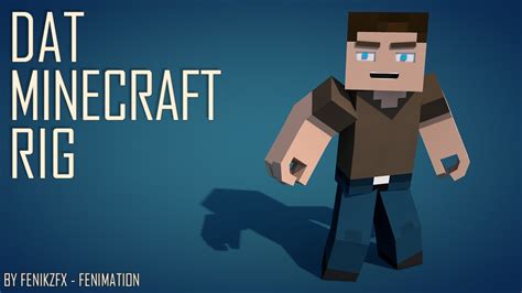 Character Rig Cinema 4d Minecraft Fasrbutton