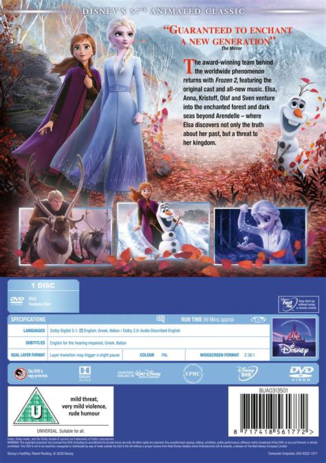 Frozen 2 Dvd Reviews Updated June 2023