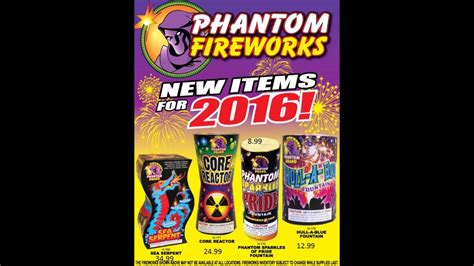 New 2016 Phantom Fireworks Prices And Reviews Youtube