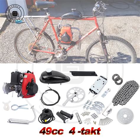 Winado 80Cc Stroke Motor Engine Kit Gas For Motorized Bicycle Bike