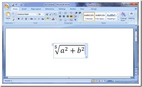 [How To] Use Math Input Panel to Create Complex Math Equation ...