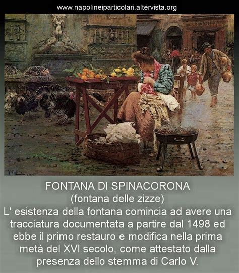 La Fontana Della Spinacorona O Delle Zizze Napoli Nei Particolari