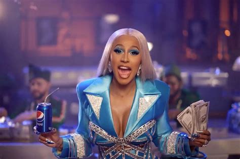 Pepsis New Holiday Cardi Carol Ad Featuring Cardi B