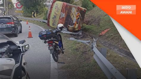 Lima Cedera Bas Persiaran Terbabas Di Jalan Duta Youtube