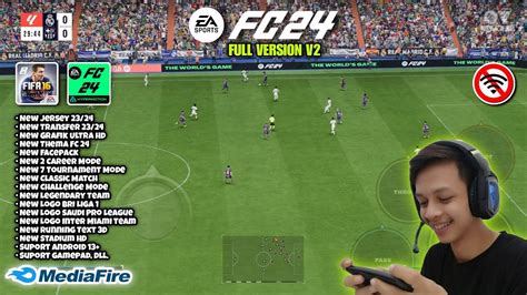 FIFA 16 MOD FC 24 FULL VERSION ANDROID OFFLINE NEW TRANSFER 23 24 NEW