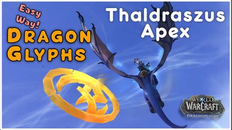 Thaldraszus Apex Dragon Glyph Dragonriding Wow Dragonflight 100 Youtube